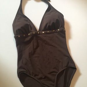 Glamorous Brown One-Piece